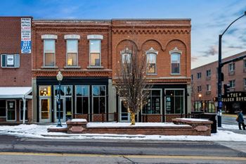 A building at The Avenue Lofts Golden Apartments, Colorado